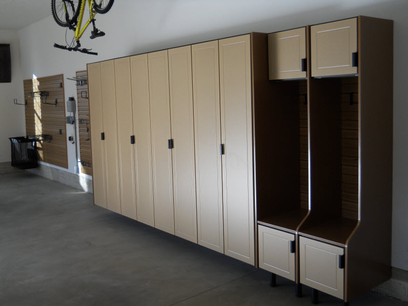 Massillon - Garage Storage Cabinets Earthstone